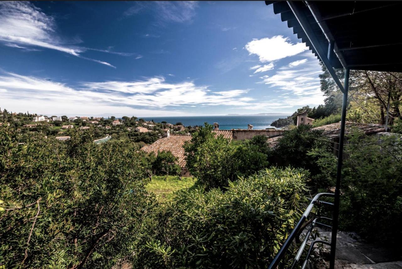 Petite Maison De Vacance Vue Mer Le Lavandou Exteriör bild